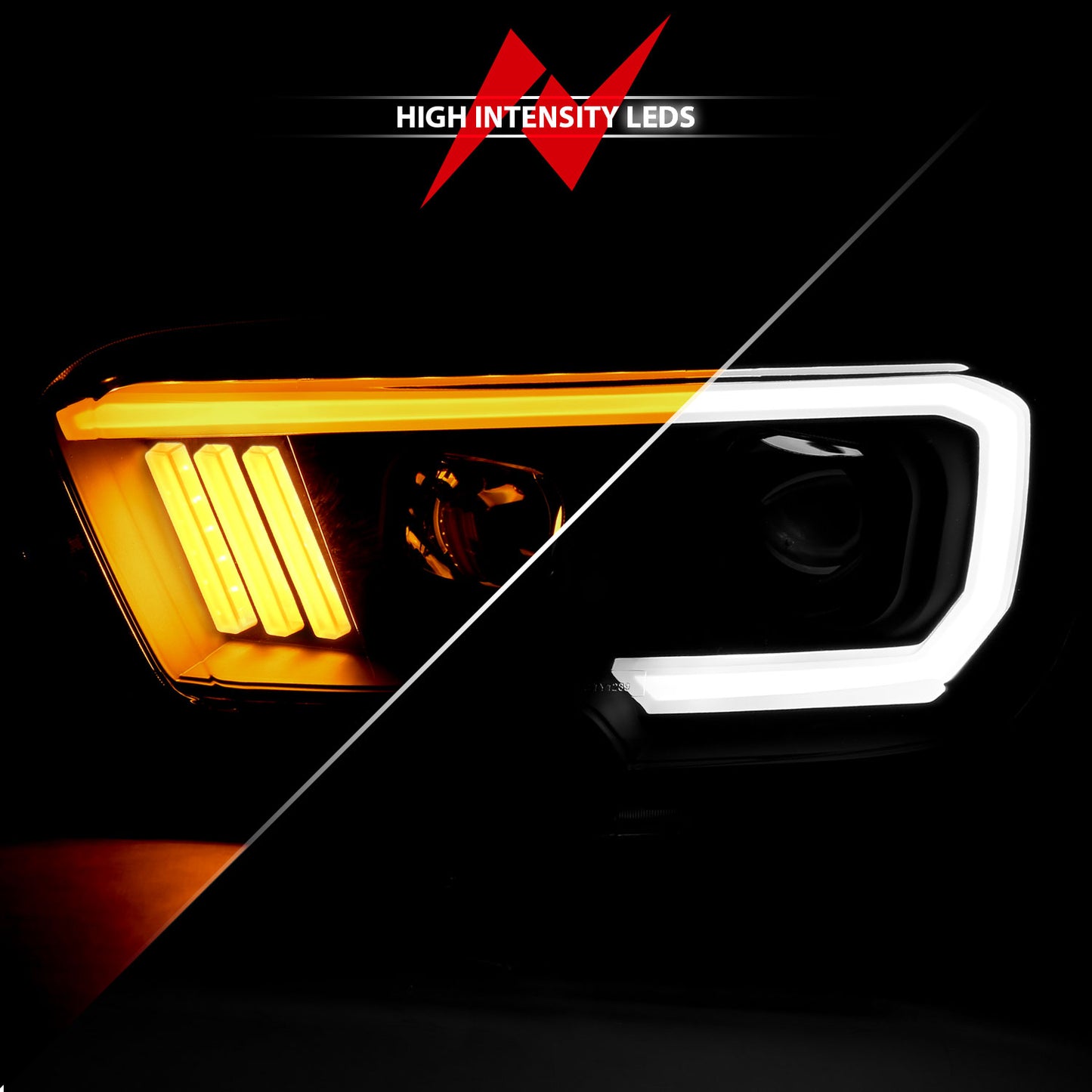 ANZO USA - ANZO USA Projector Headlights - 111396