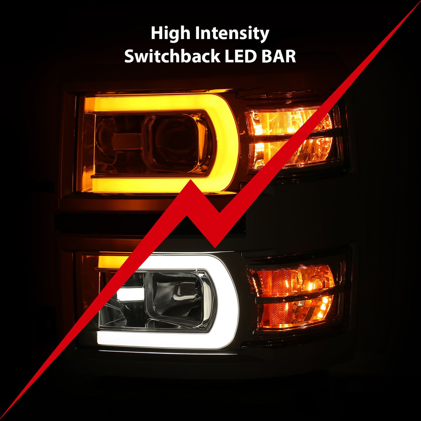 ANZO USA - ANZO USA Projector Headlights - 111413