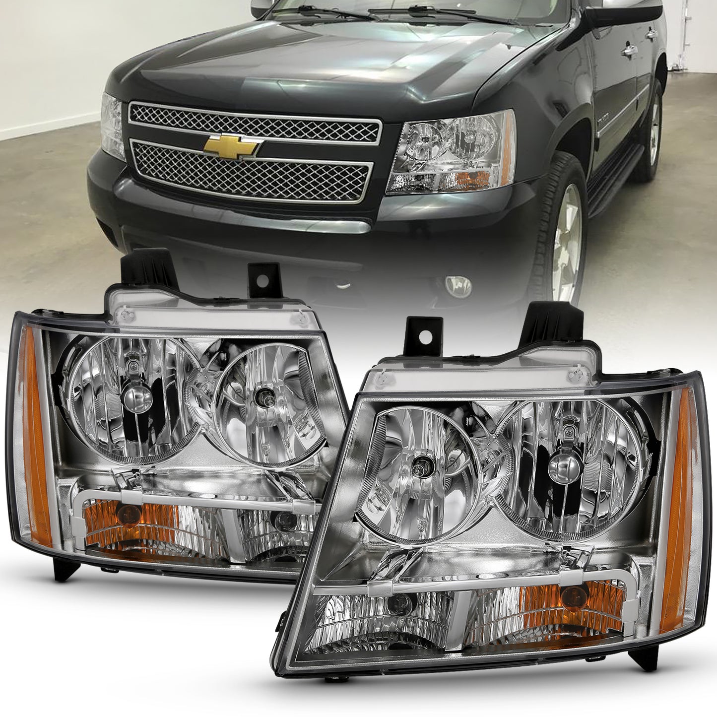 ANZO USA - Crystal Headlights - 111475