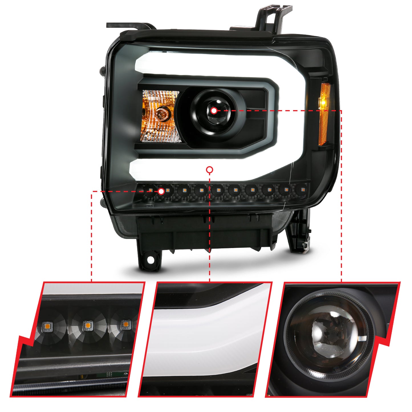 ANZO USA - Projector Headlight - 111487