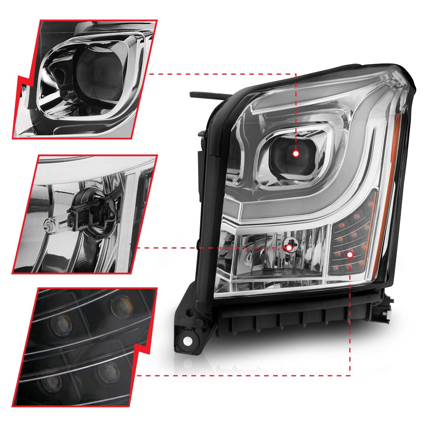 ANZO USA - Projector Headlight - 111536