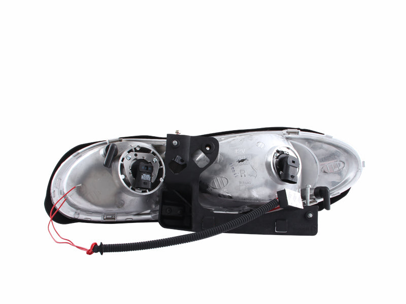 ANZO USA - Crystal Headlight Set W/Halo - 121024