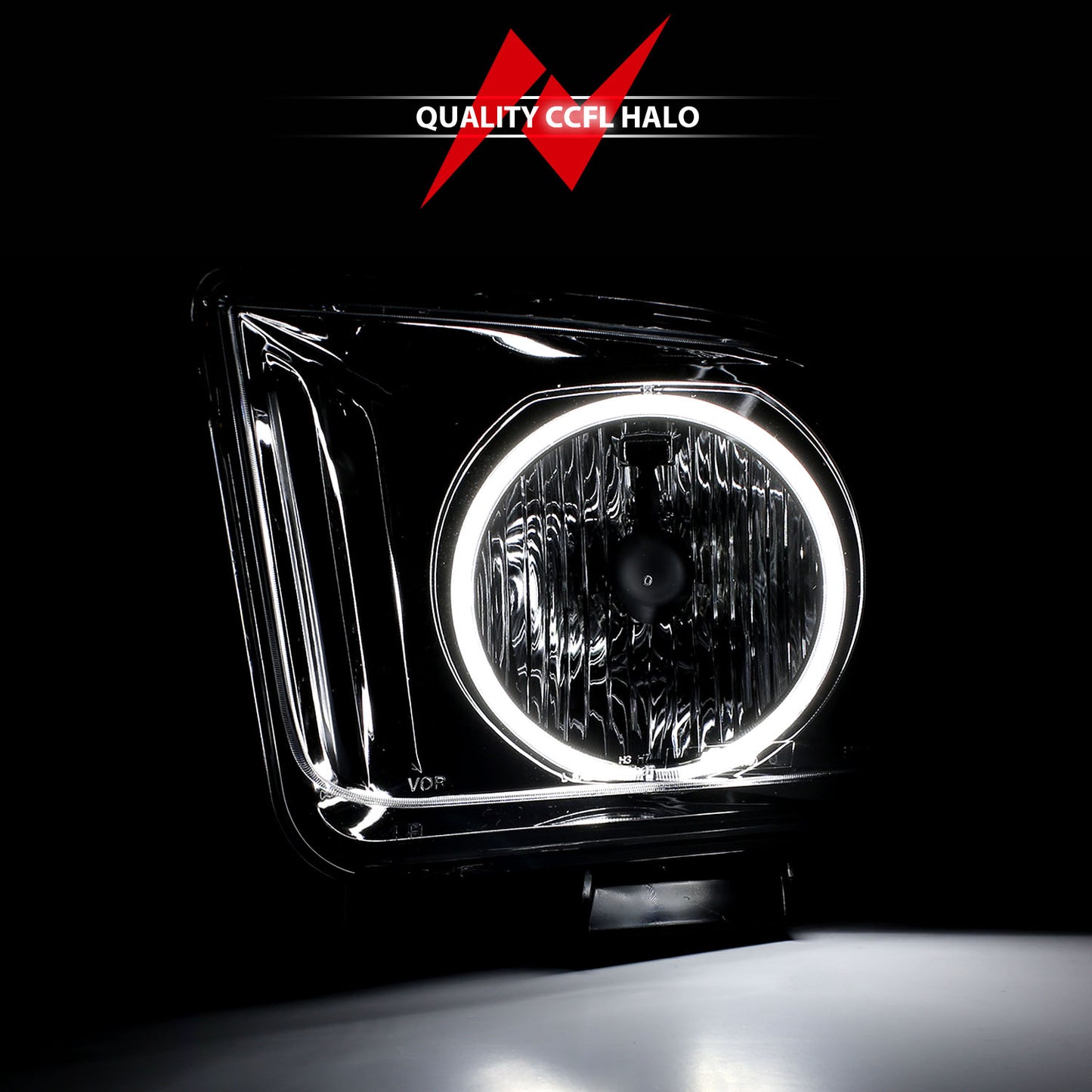 ANZO USA - Crystal Headlight Set W/Halo - 121033