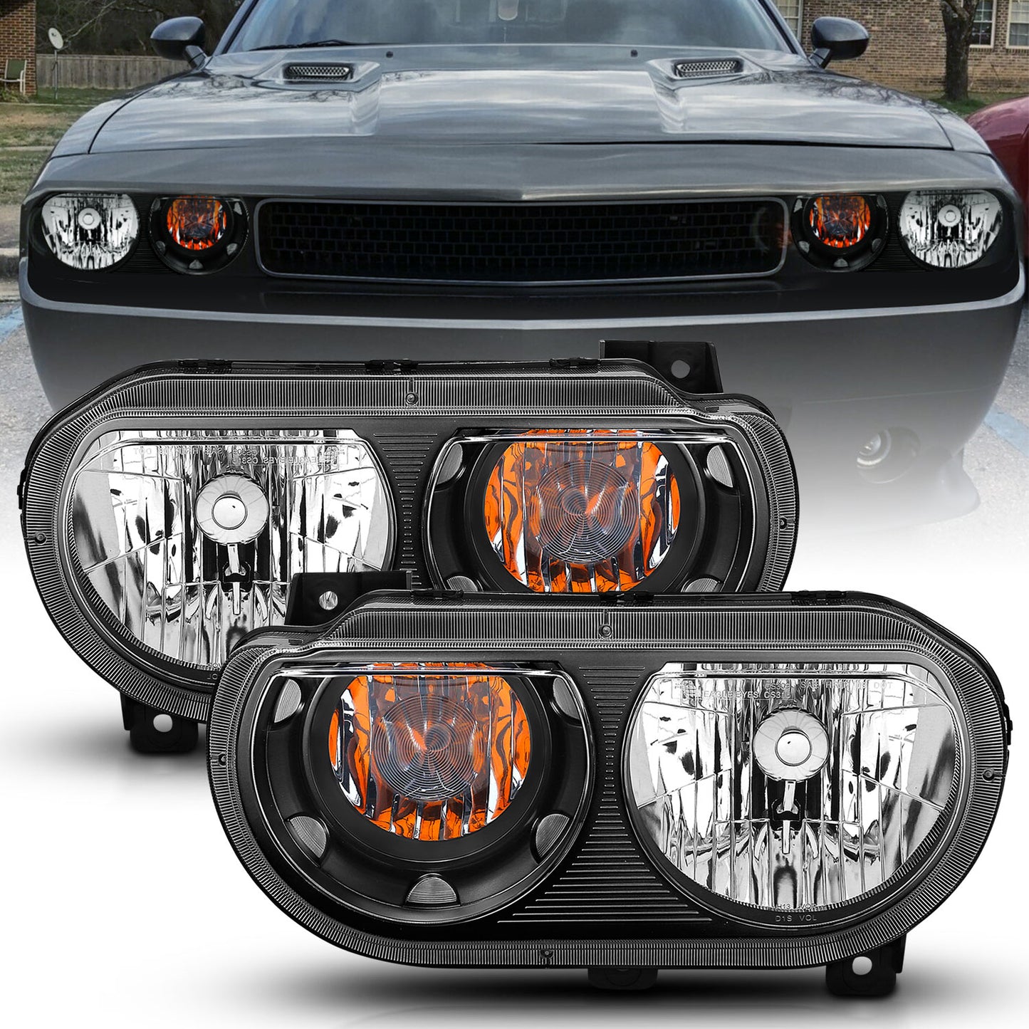 ANZO USA - ANZO USA Crystal Headlights - 121526
