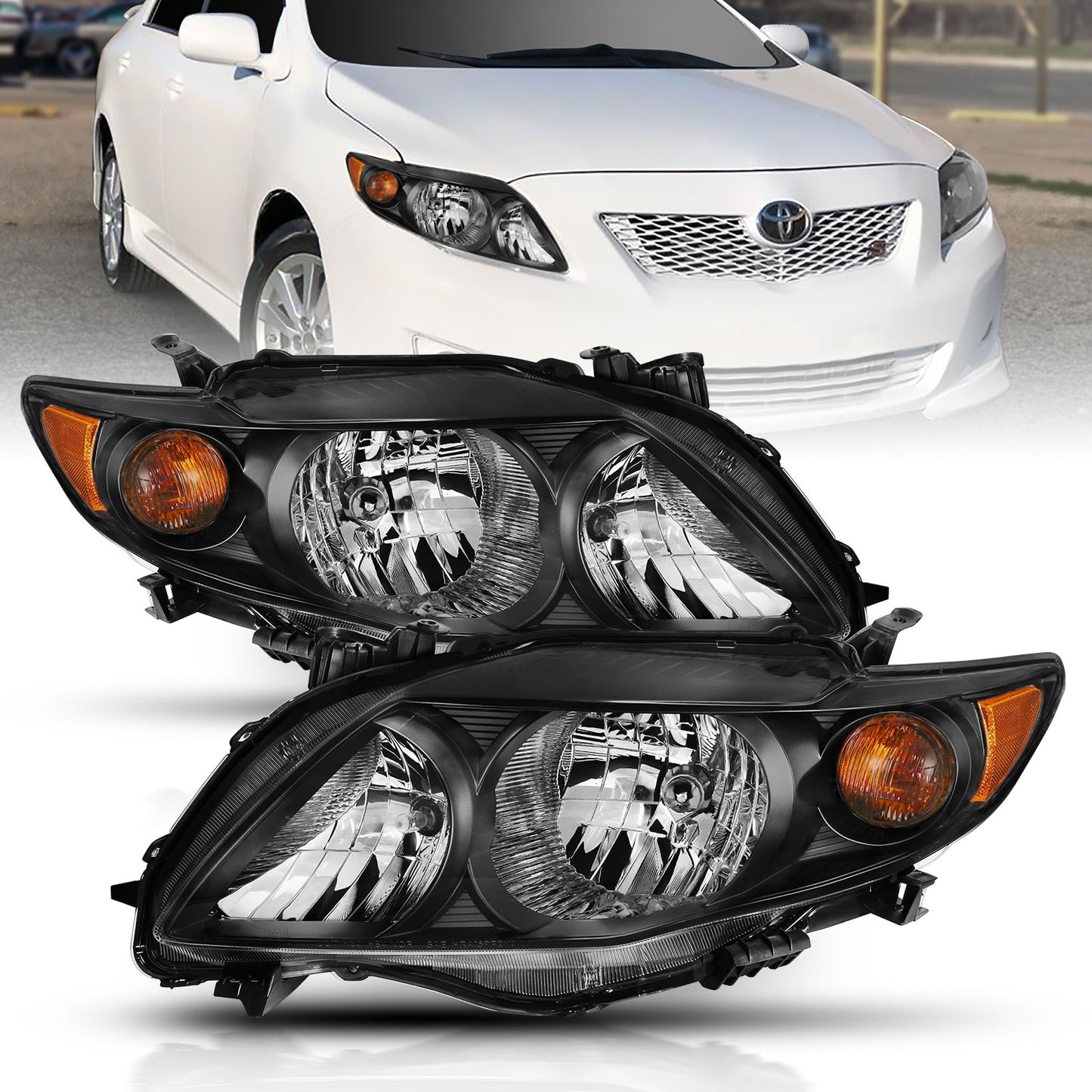 ANZO USA - Crystal Headlights - 121541
