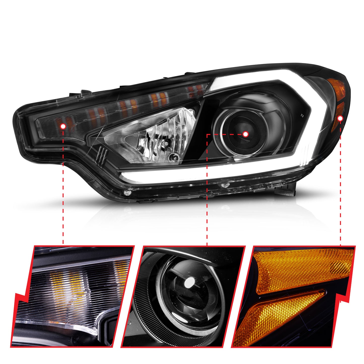 ANZO USA - Projector Headlight - 121562