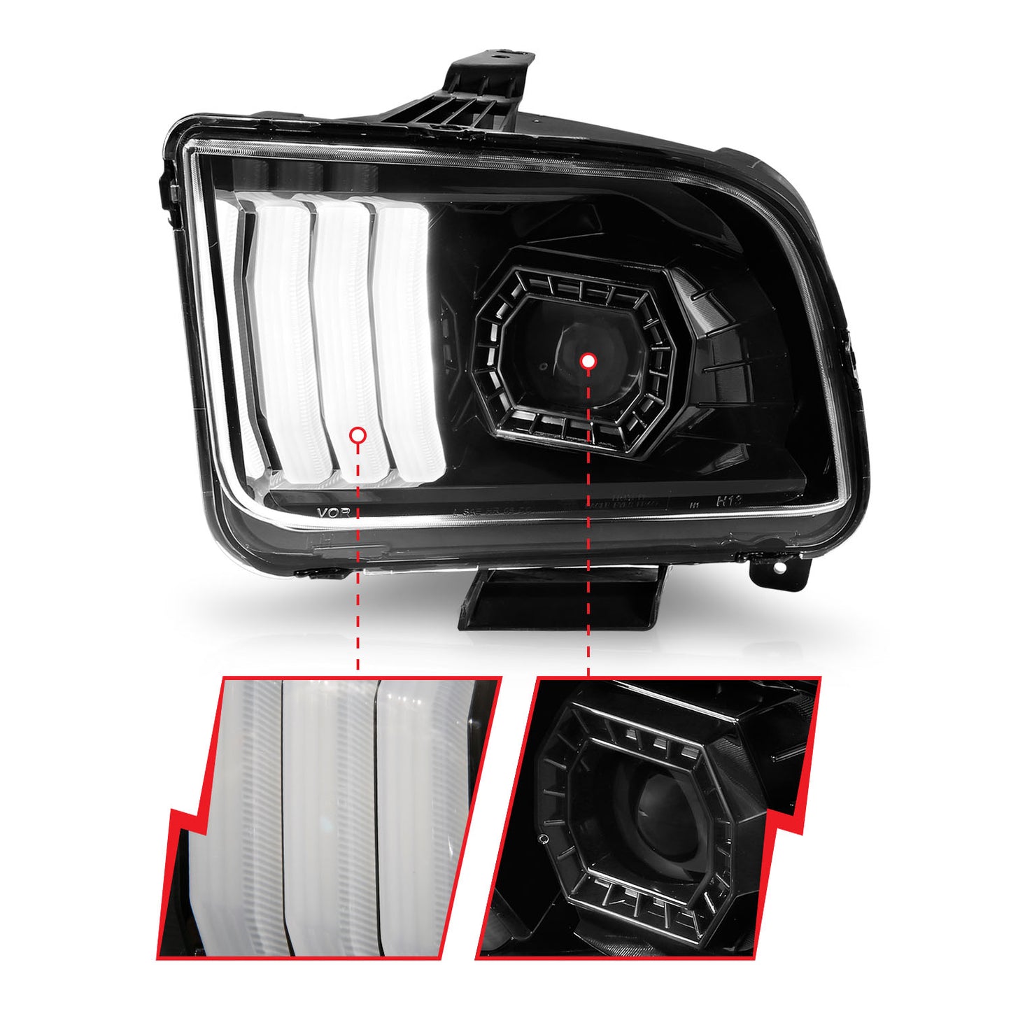 ANZO USA - Projector Headlight - 121566