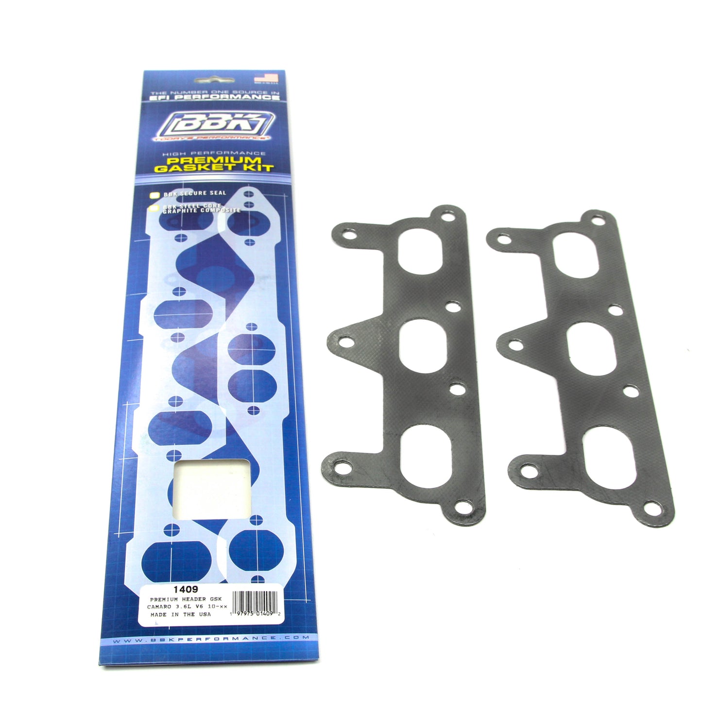 BBK PREMIUM HEADER GASKET SET-CAMARO V6 (PAIR)