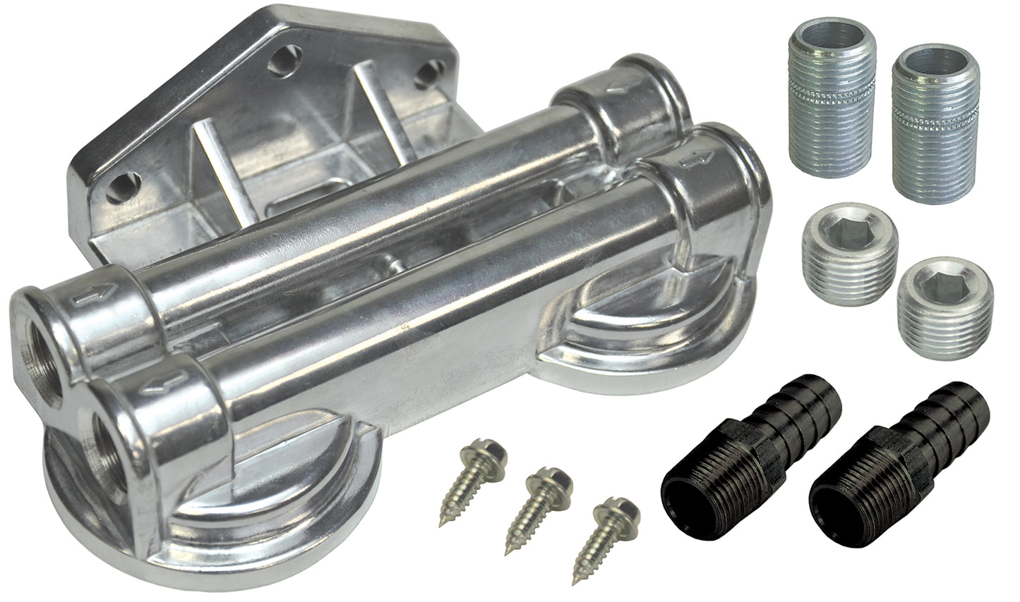 Dual Side Ports Filter Mount Kit 1/2" NPT