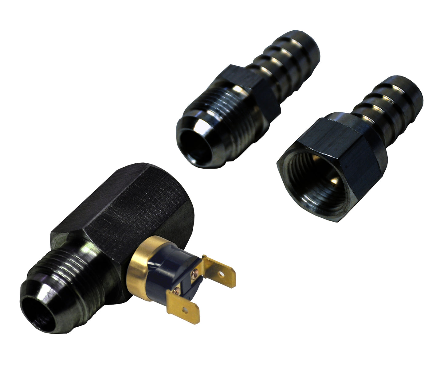 180°F In-Line Remote Cooler Fan Control Thermostat -8AN