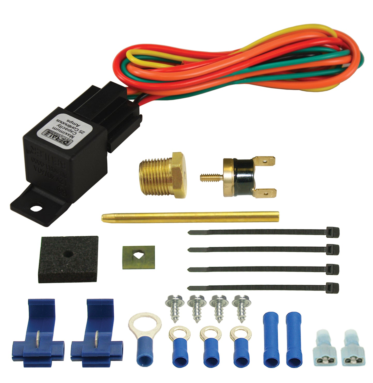 Premium Single Stage 180°F Dual-Probe Fan Controller 25 Amp