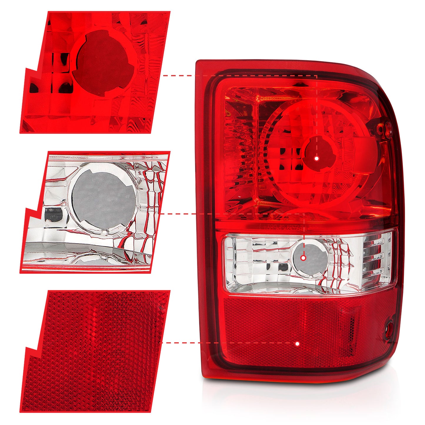 ANZO USA - Tail Light Assembly - 211182