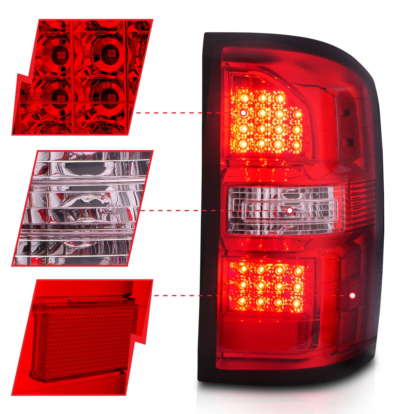 ANZO USA - Tail Light Assembly - 311399