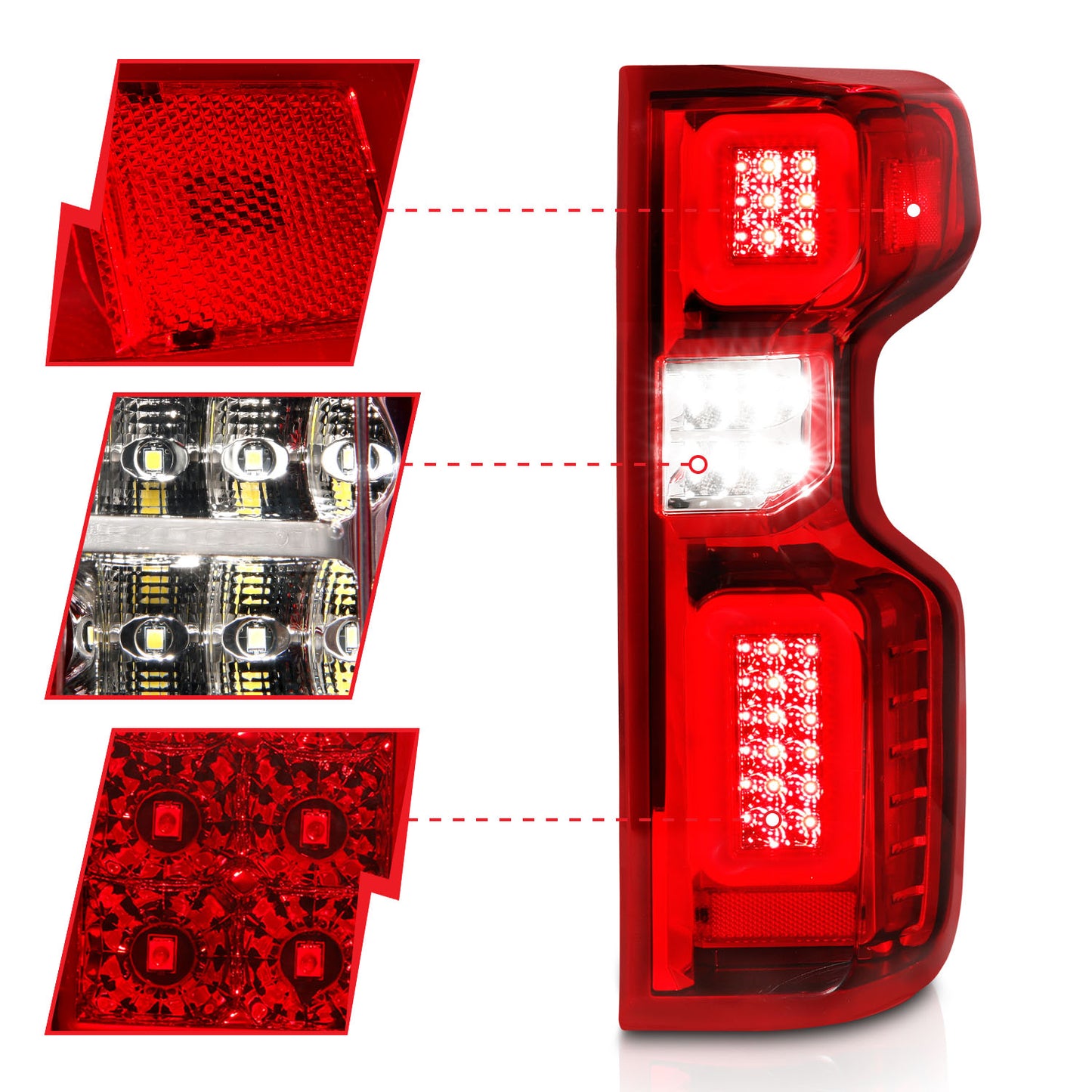 ANZO USA - Tail Light Assembly - 311416