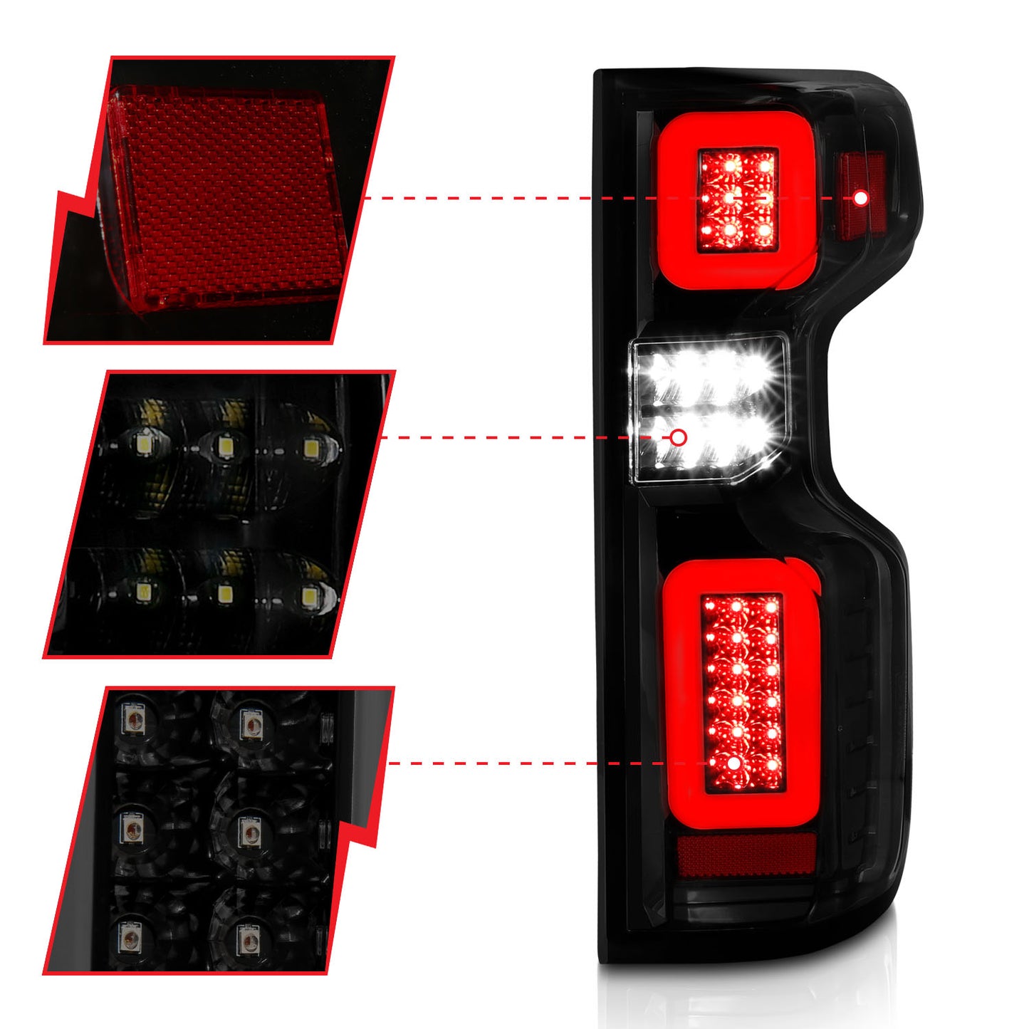 ANZO USA - Tail Light Assembly - 311418