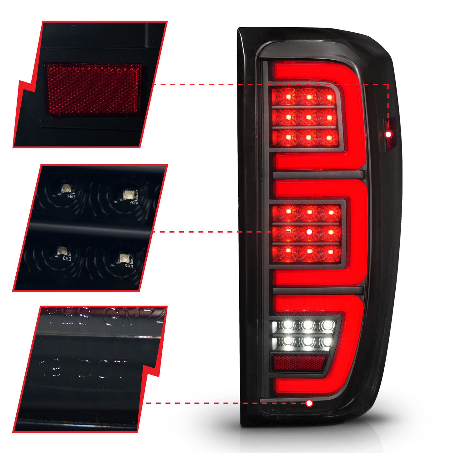 ANZO USA - Tail Light Assembly - 311458