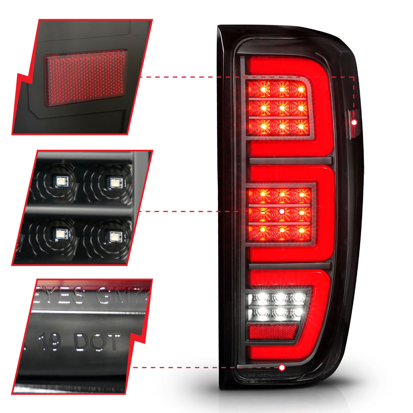 ANZO USA - Tail Light Assembly - 311459