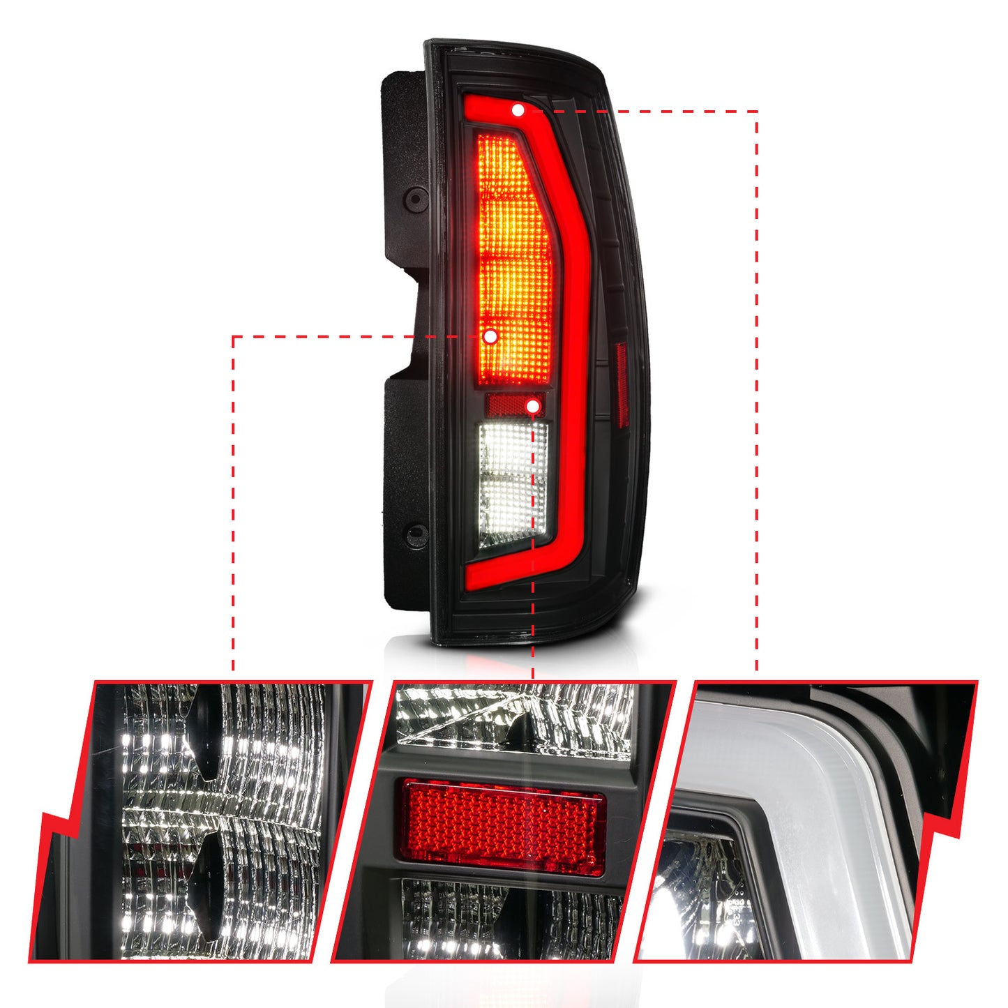 ANZO USA Tail Light Set - 311488