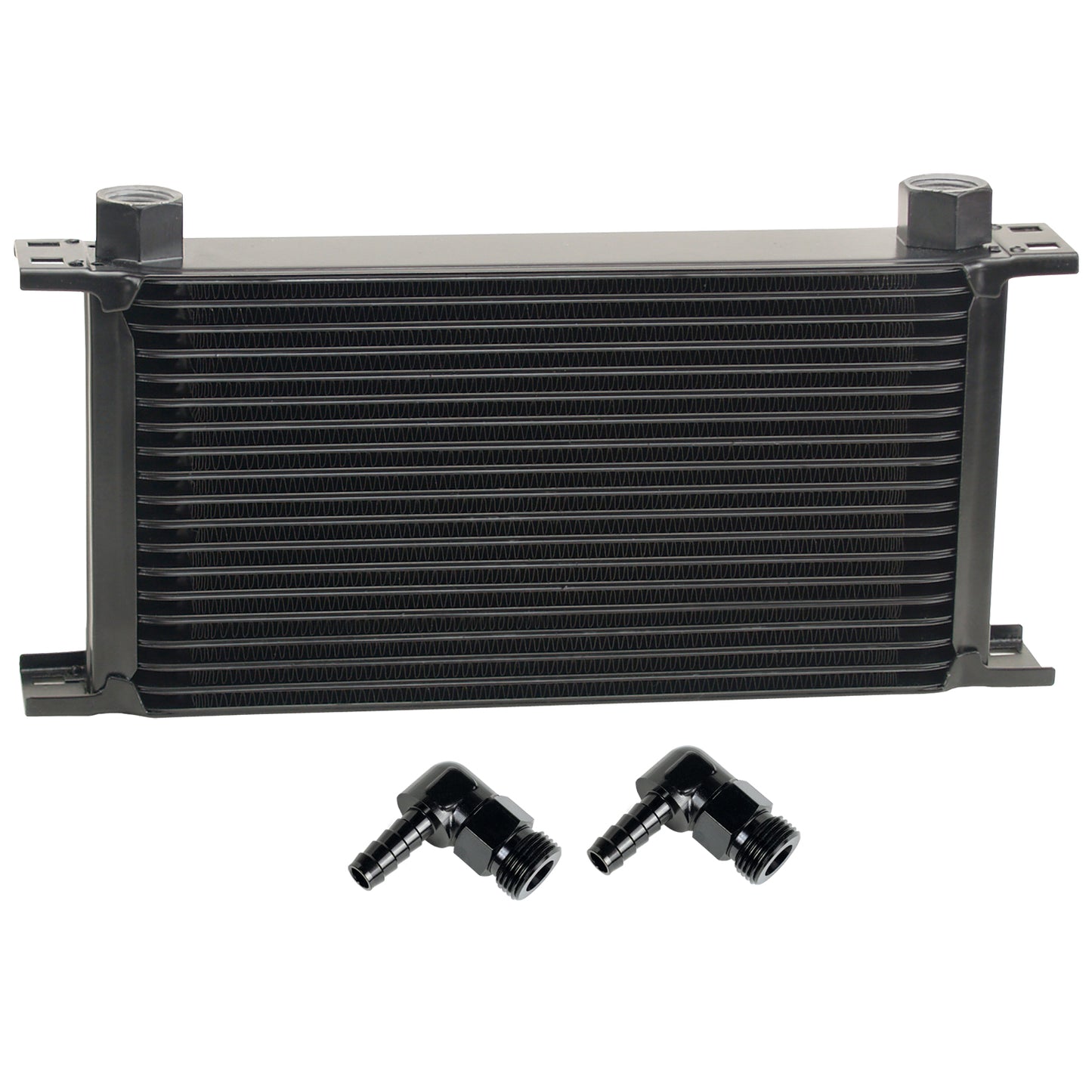 19 Row Series 10000 Stack Plate Fluid Cooler 90 Degree Swivel -10AN