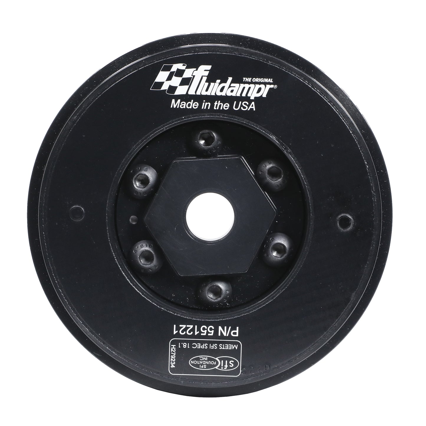 Fluidampr Harmonic Balancer Volkswagen Audi 1993-2008 VR6 12v/24v - FLD-551221