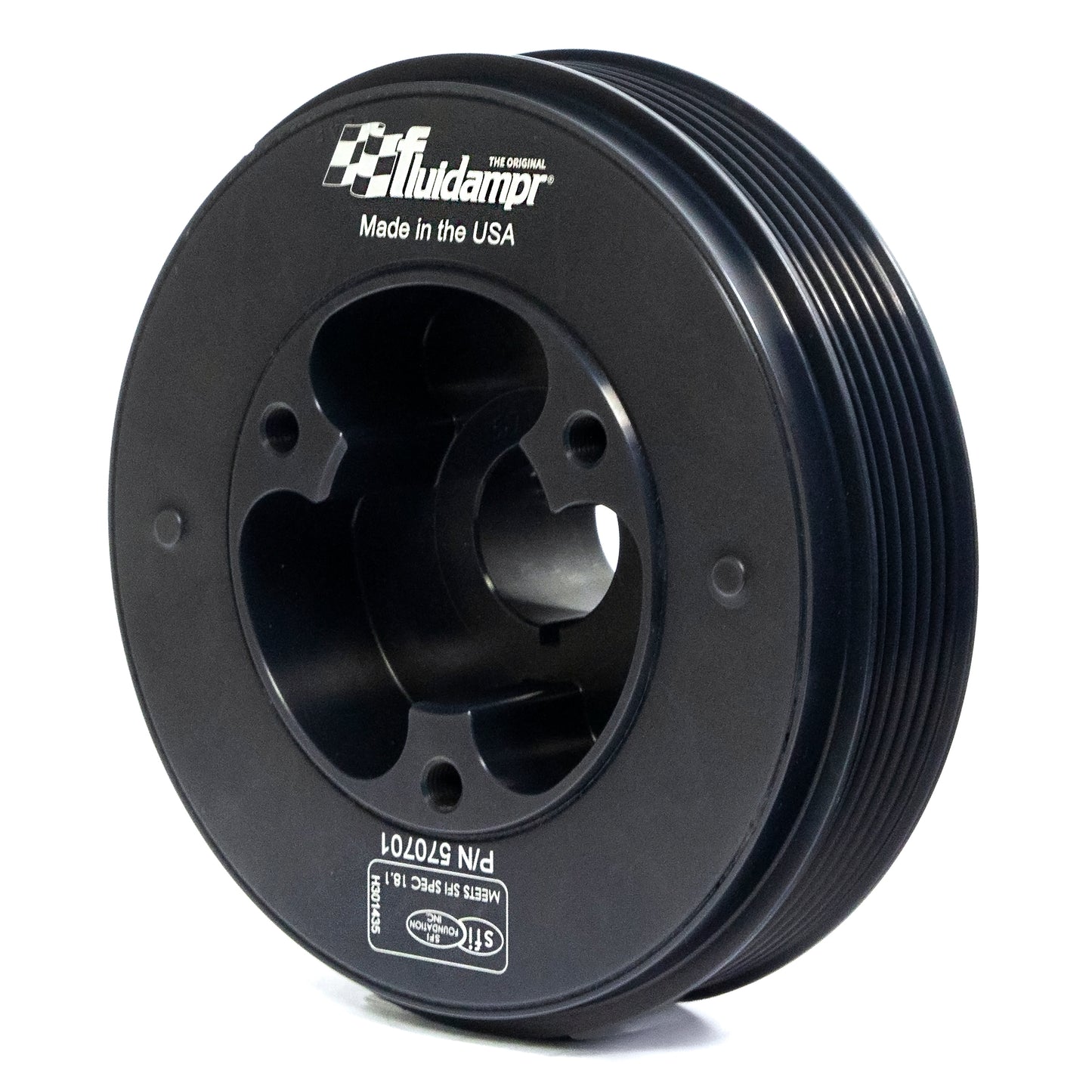 Fluidampr - 570701 - Harmonic Balancer - Fluidampr - Mitsubishi - 2010-2015 2.0L 4B11T Evo X - Each