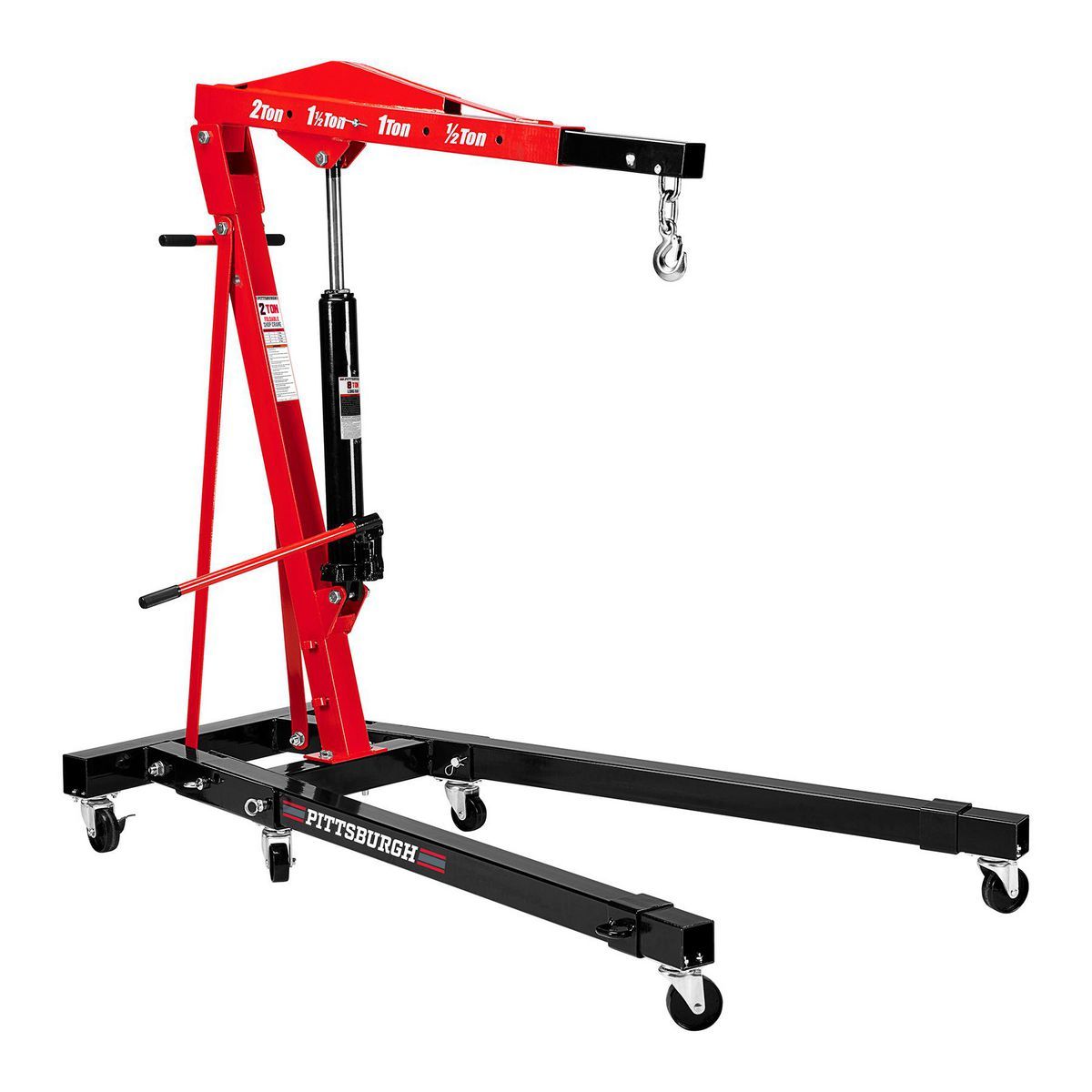 PITTSBURGH 2 Ton Capacity Foldable Shop Crane