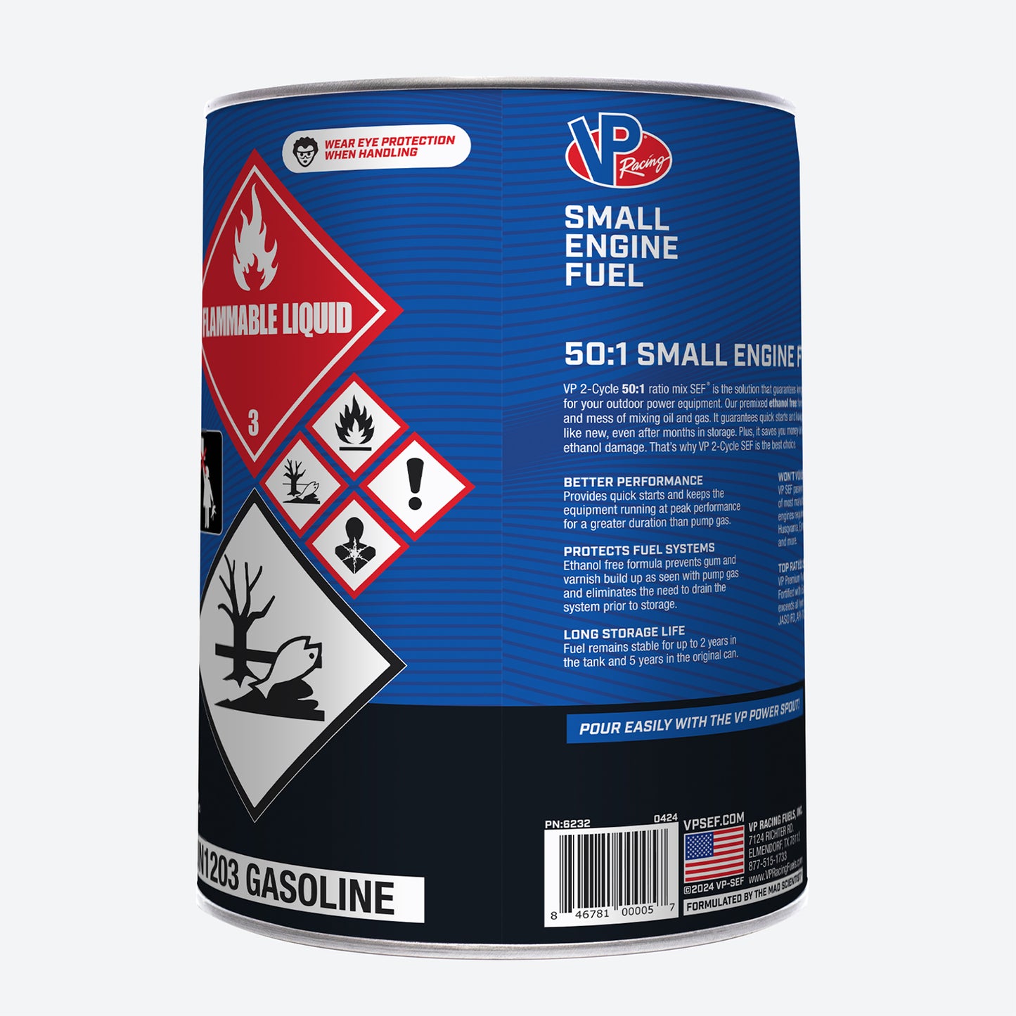 50:1 Premixed Small Engine Fuel 5 Gallon Pail