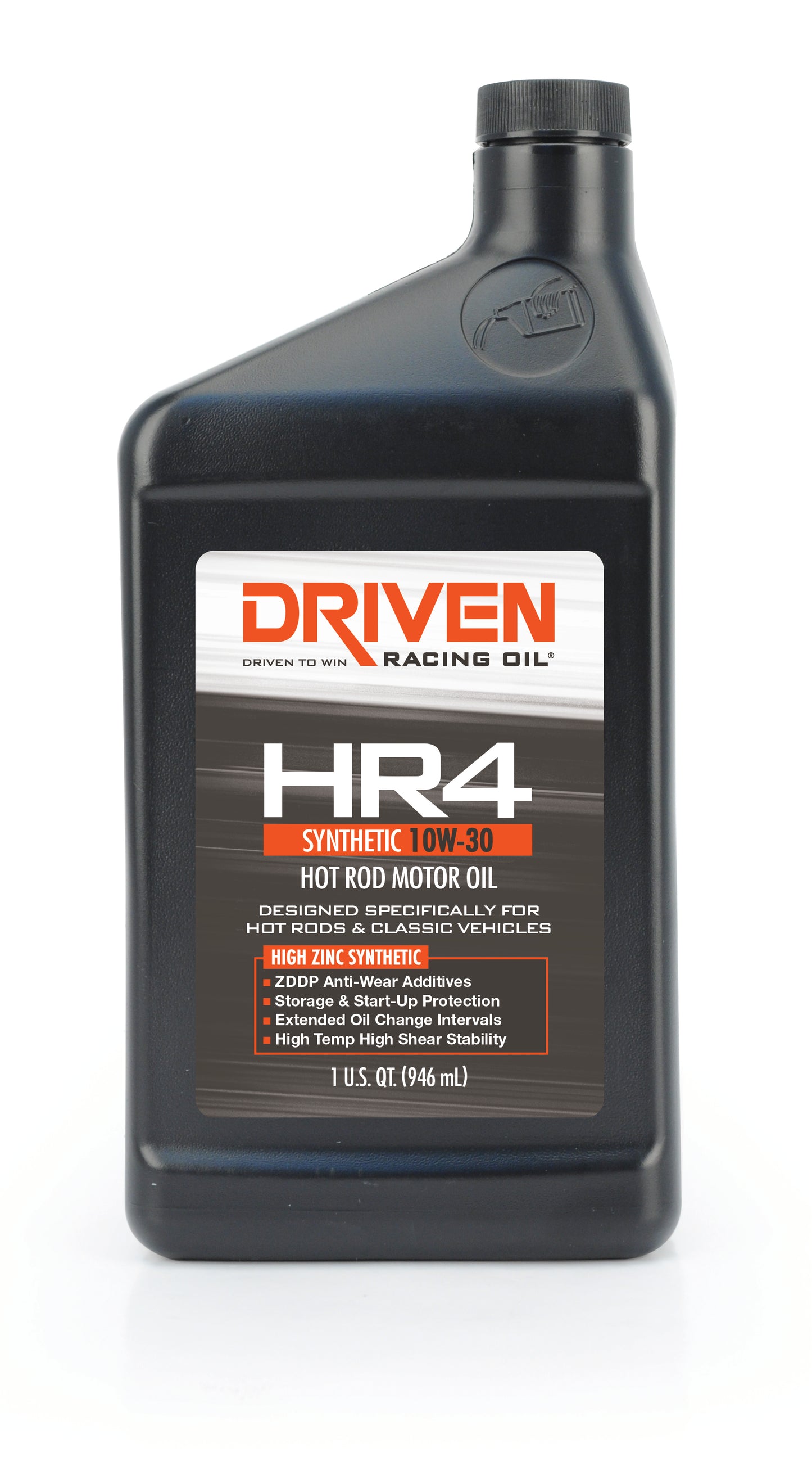 HR4 10W-30 Synthetic Hot Rod Oil - 1 Quart Bottle