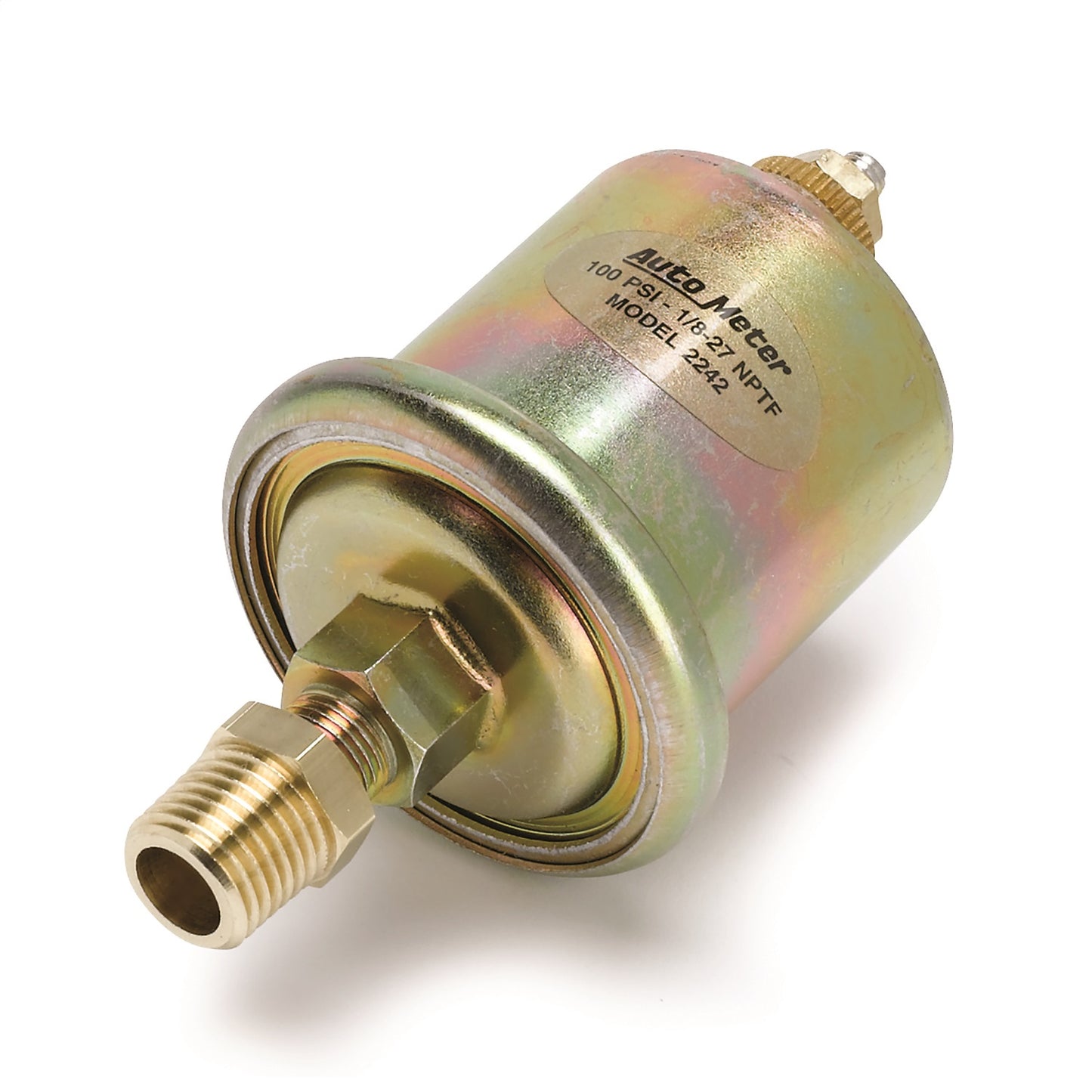 SENSOR OIL PRESSURE 0-100 PSI 1/8 In. NPT MALE FOR SHORT SWEEP ELEC.