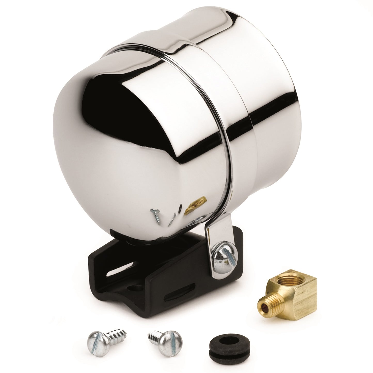 2-5/8 In. PEDESTAL W/ CHROME CUP FOR ELEC. GAUGE