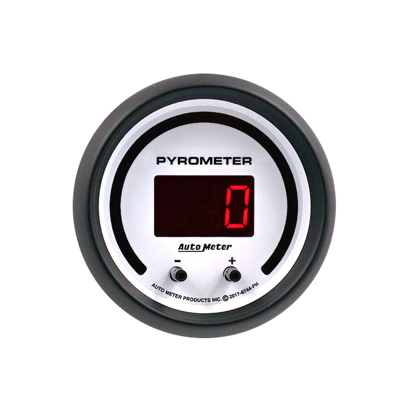 GAUGE PYROMETER 2 1/16" TWO CHANNEL SELECTABLE PHANTOM ELITE DIGITAL