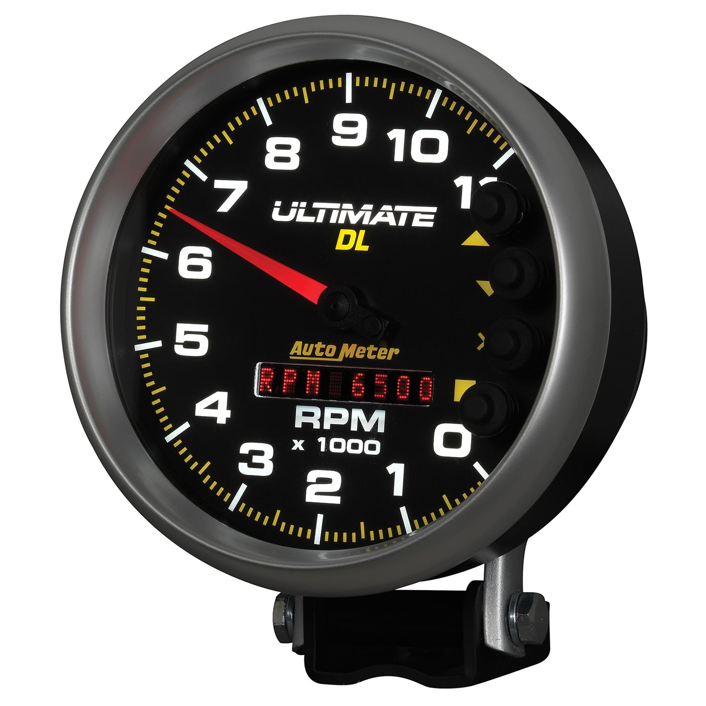 5 In. TACHOMETER 0-11000 RPM PEDESTAL ULTIMATE DL PLAYBACK BLACK