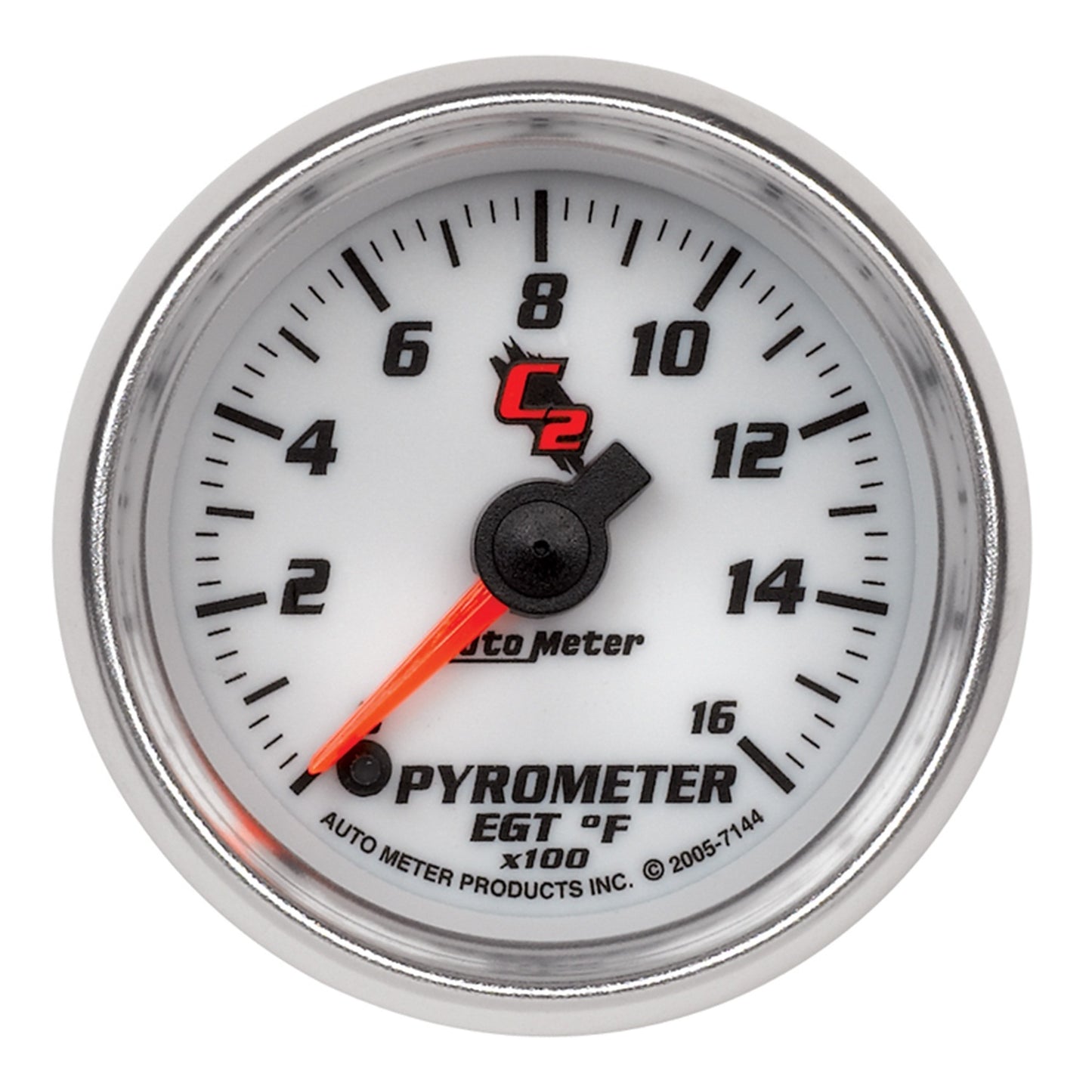 2-1/16 In. PYROMETER 0-1600 Fahrenheit C2