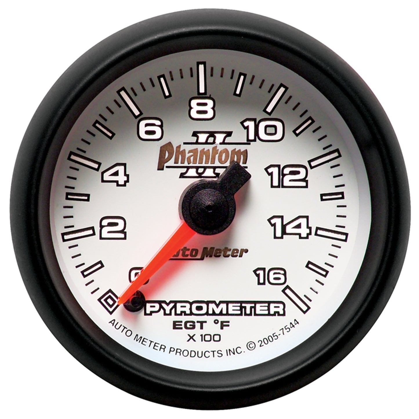2-1/16 In. PYROMETER 0-1600 Fahrenheit PHANTOM II