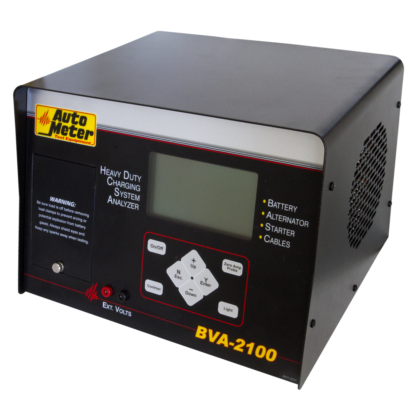 BVA2100; Heavy Duty Automated Electrical System Analyzer