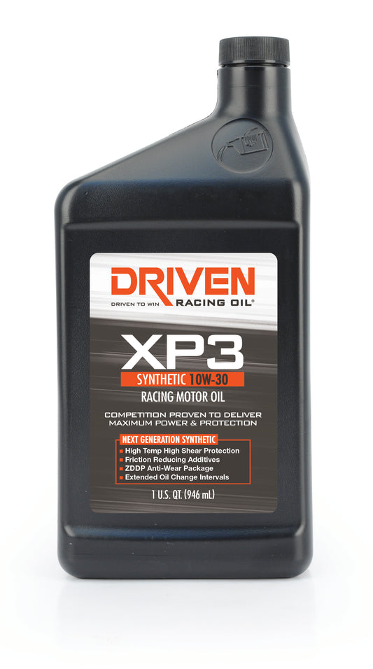 XP3 10W-30 Synthetic Racing Oil - 1 Quart Bottle