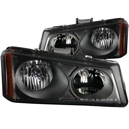 ANZO USA - Crystal Headlight Set - 111009