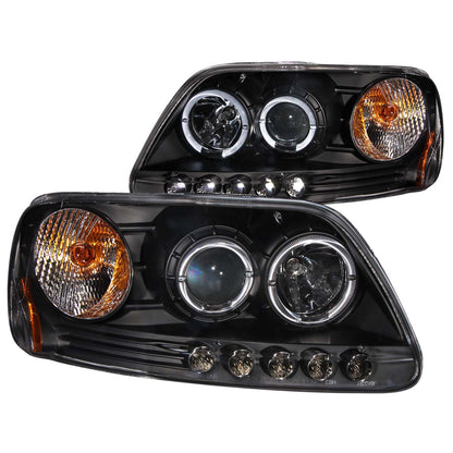 ANZO USA - Projector Headlight Set W/Halo - 111031