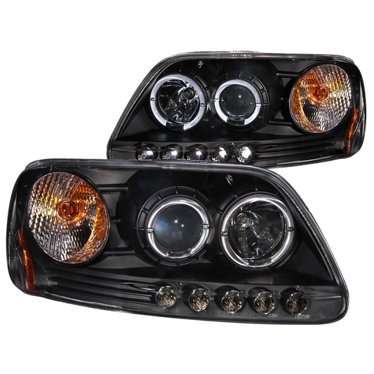 ANZO USA - Projector Headlight Set W/Halo - 111031