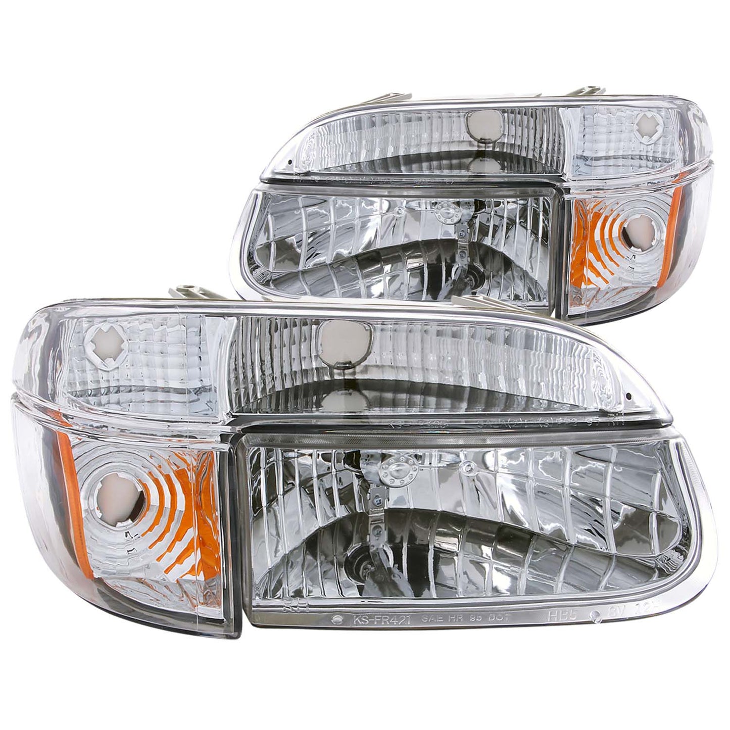 ANZO USA - Crystal Headlight Set - 111040