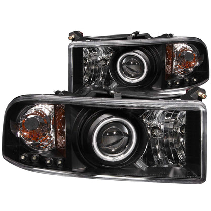 ANZO USA - Projector Headlight Set W/Halo - 111065