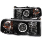 ANZO USA - Projector Headlight Set W/Halo - 111065