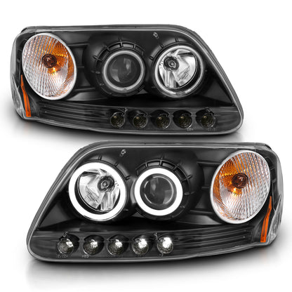 ANZO USA - Projector Headlight Set W/Halo - 111097