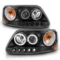 ANZO USA - Projector Headlight Set W/Halo - 111097