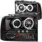 ANZO USA - Projector Headlight Set W/Halo - 111117