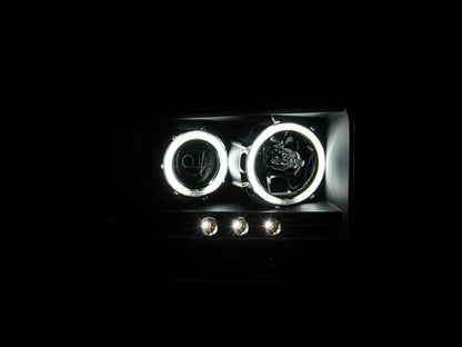 ANZO USA - Projector Headlight Set W/Halo - 111117