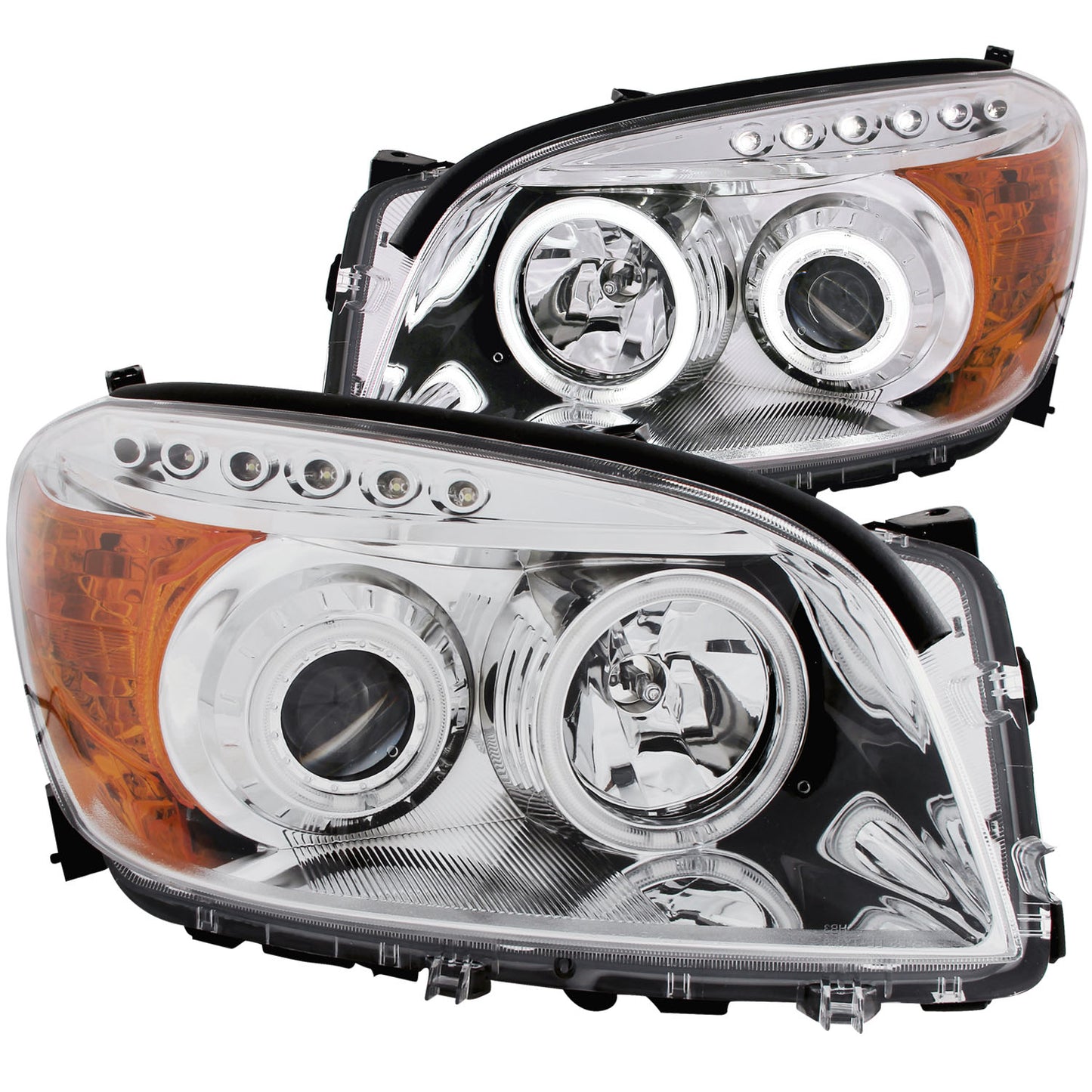 ANZO USA - Projector Headlight Set W/Halo - 111121