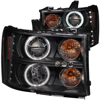 ANZO USA - Projector Headlight Set W/Halo - 111125