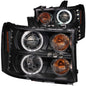 ANZO USA - Projector Headlight Set W/Halo - 111125