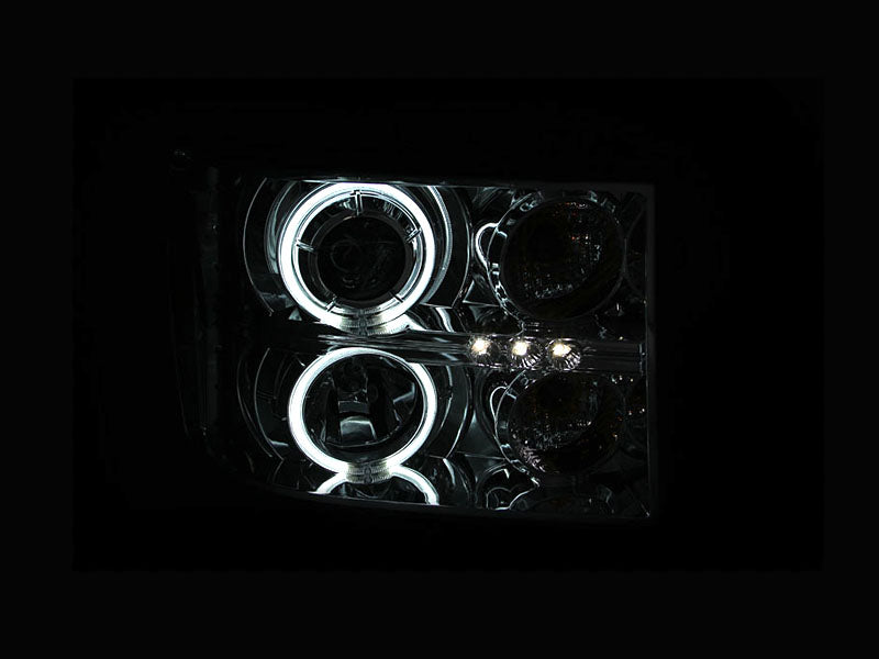 ANZO USA - Projector Headlight Set W/Halo - 111126